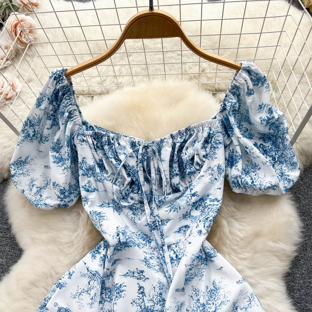 Amelie Puff Sleeve Dress