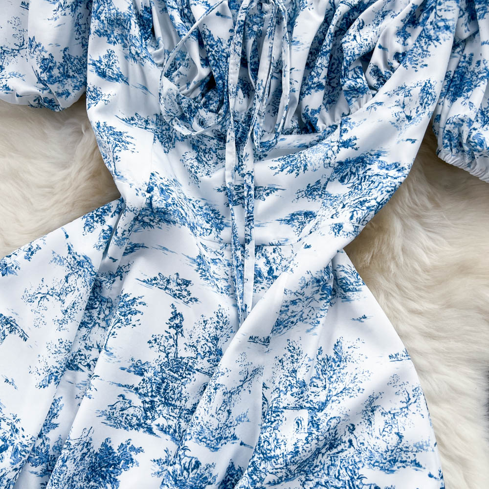 Amelie Puff Sleeve Dress