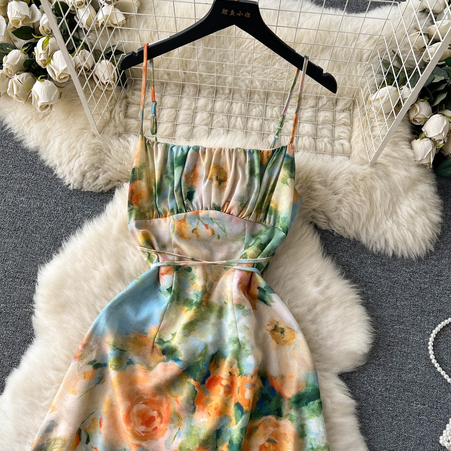 Amirah Floral Chiffon Dress