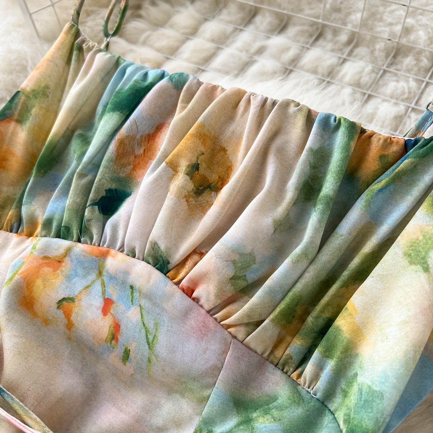 Amirah Floral Chiffon Dress
