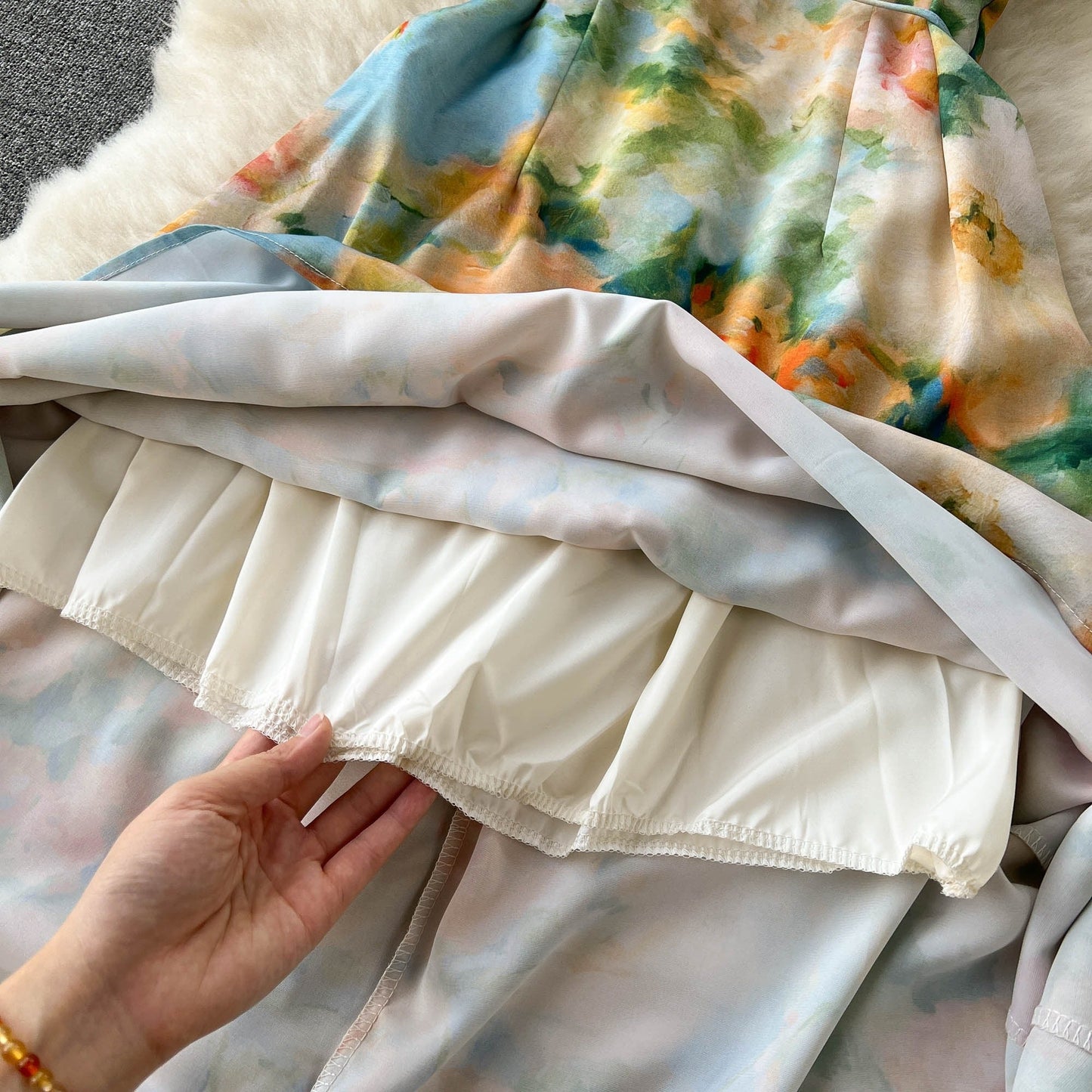 Amirah Floral Chiffon Dress