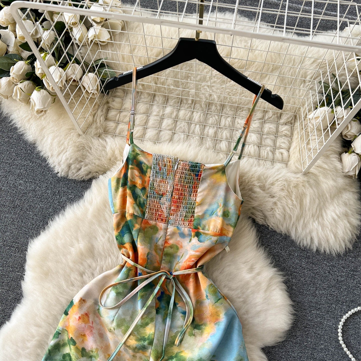 Amirah Floral Chiffon Dress