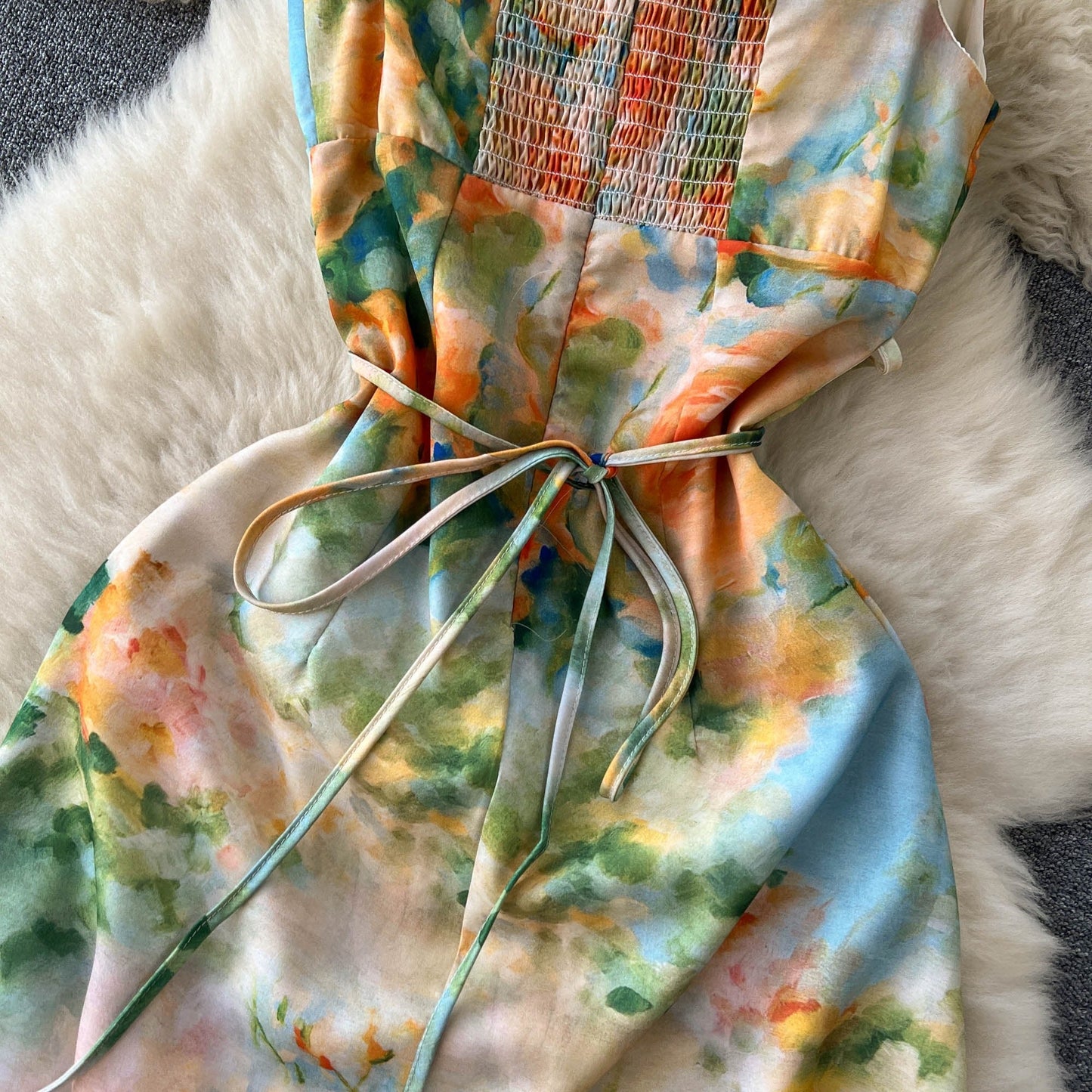 Amirah Floral Chiffon Dress