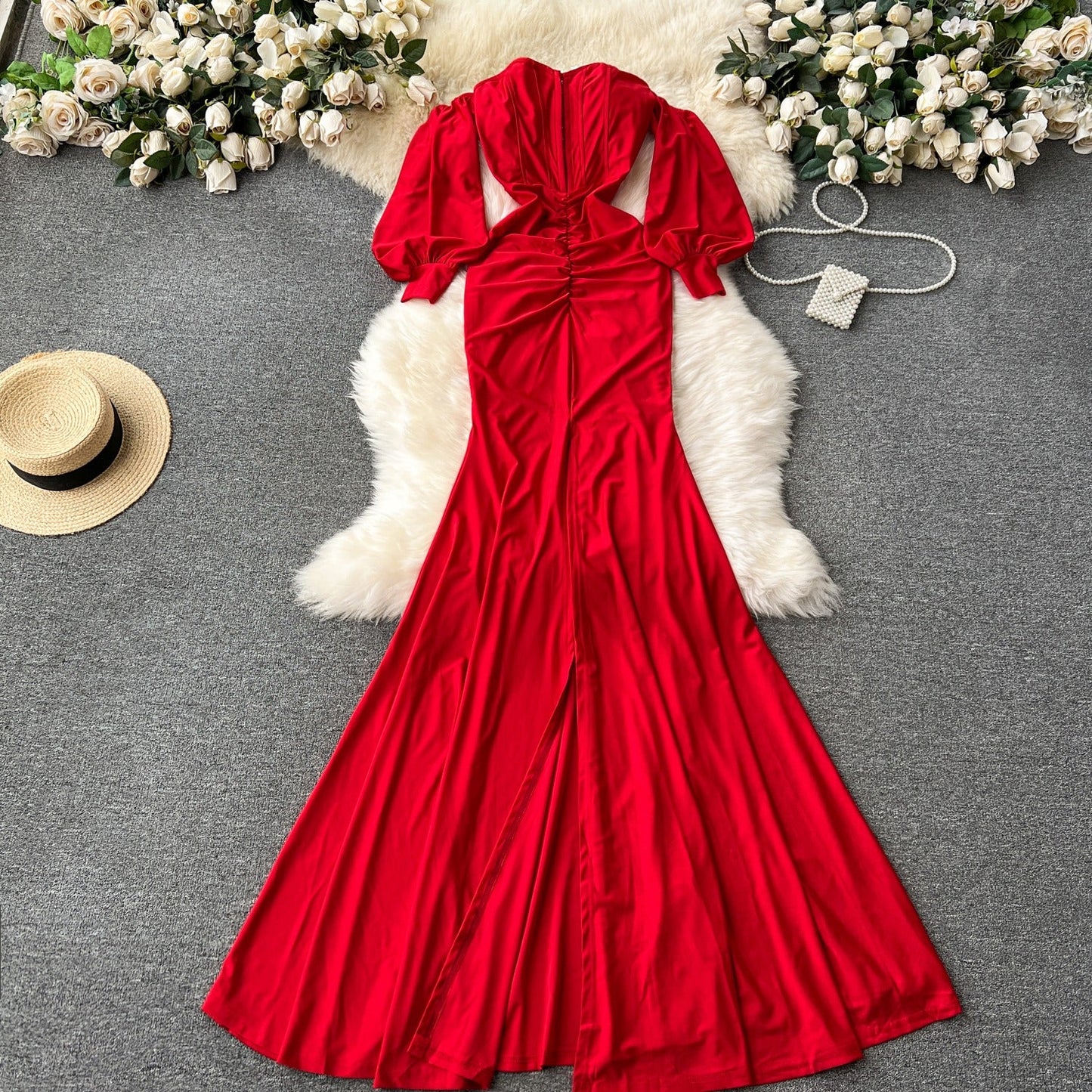 Mariah Off-Shoulder Maxi Dress