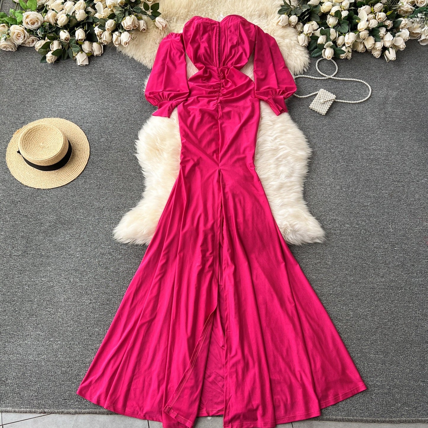 Mariah Off-Shoulder Maxi Dress