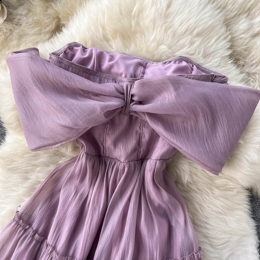 Viviana Chiffon Tiered Dress