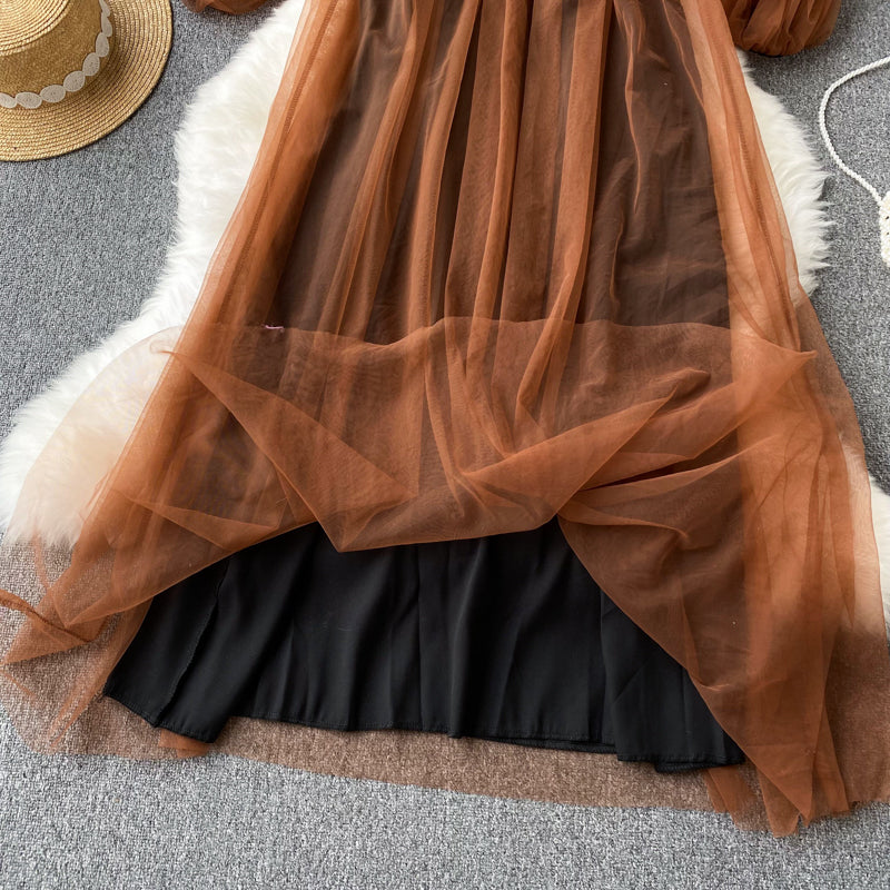 Jordan Mesh Dress