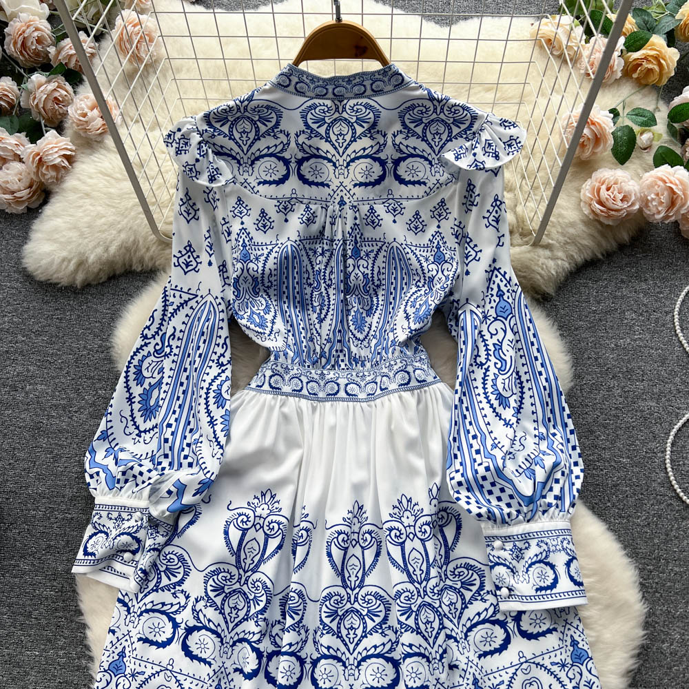 Keira Puff Sleeve Maxi Dress