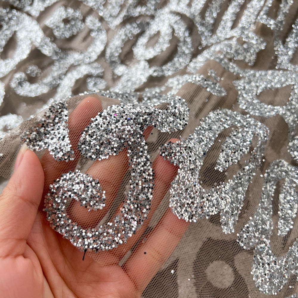 London Sequin Fishtail Drses
