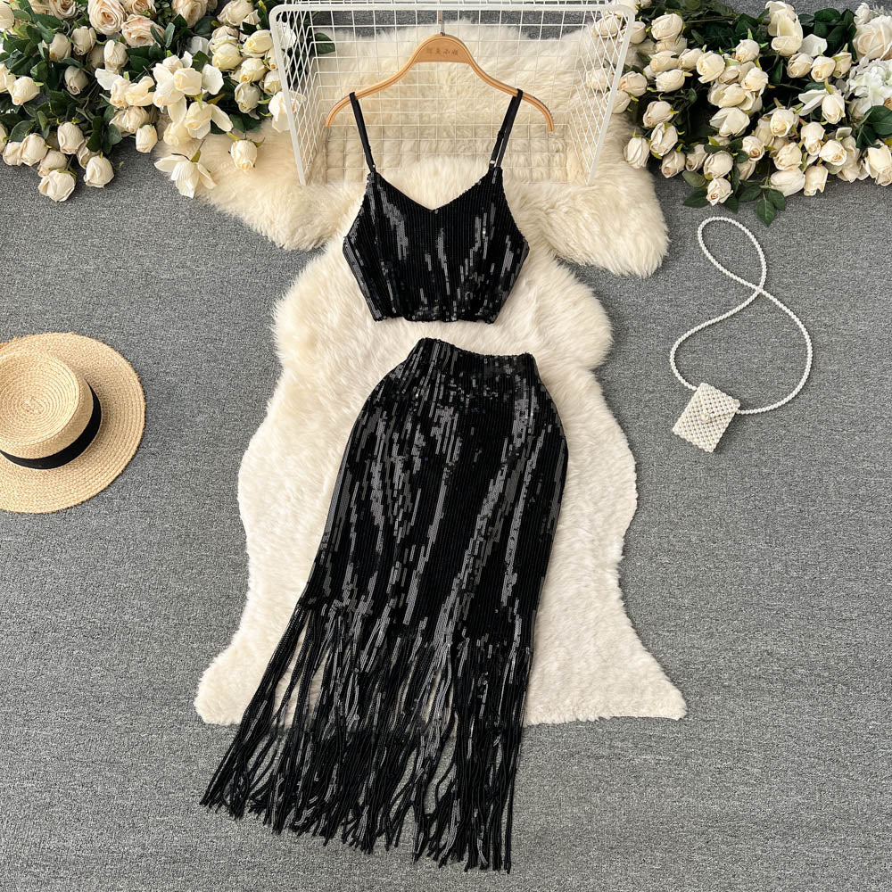 Kassidy Two Piece Sequin Set
