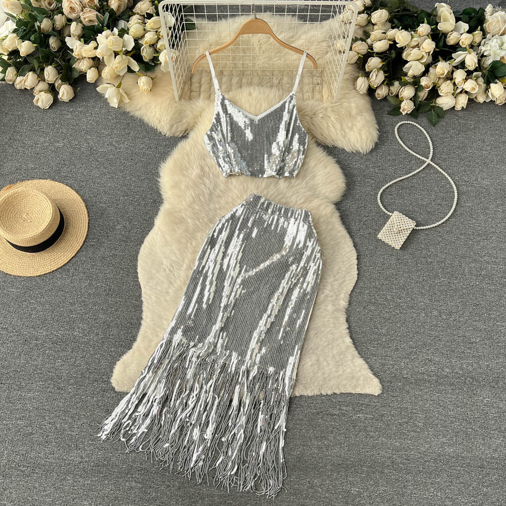 Kassidy Two Piece Sequin Set