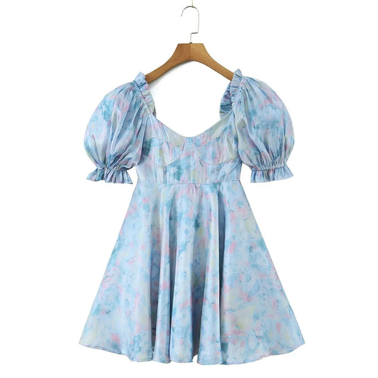 Lylah Puff Sleeve Dress