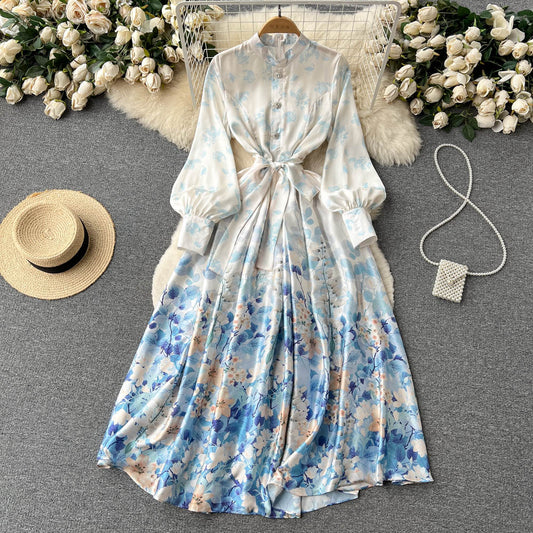 Mariam Puff Sleeve Maxi Dress