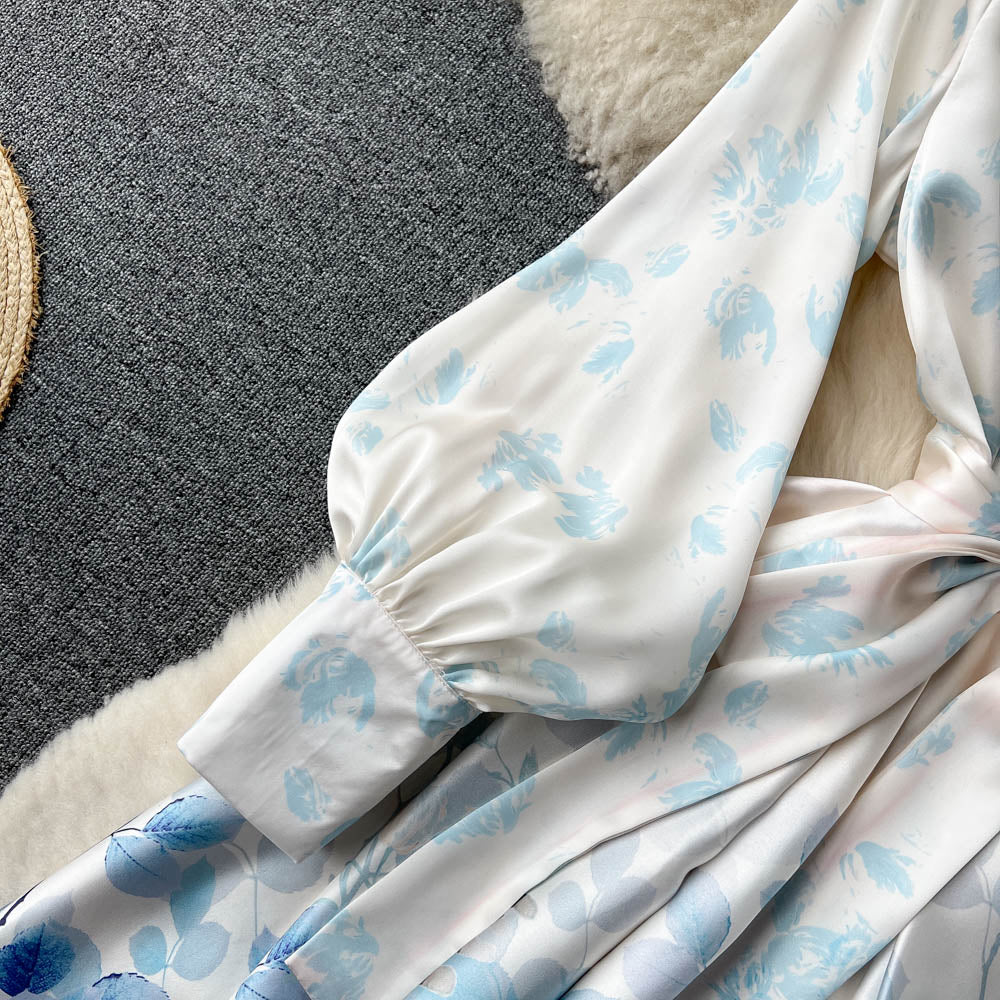 Mariam Puff Sleeve Maxi Dress