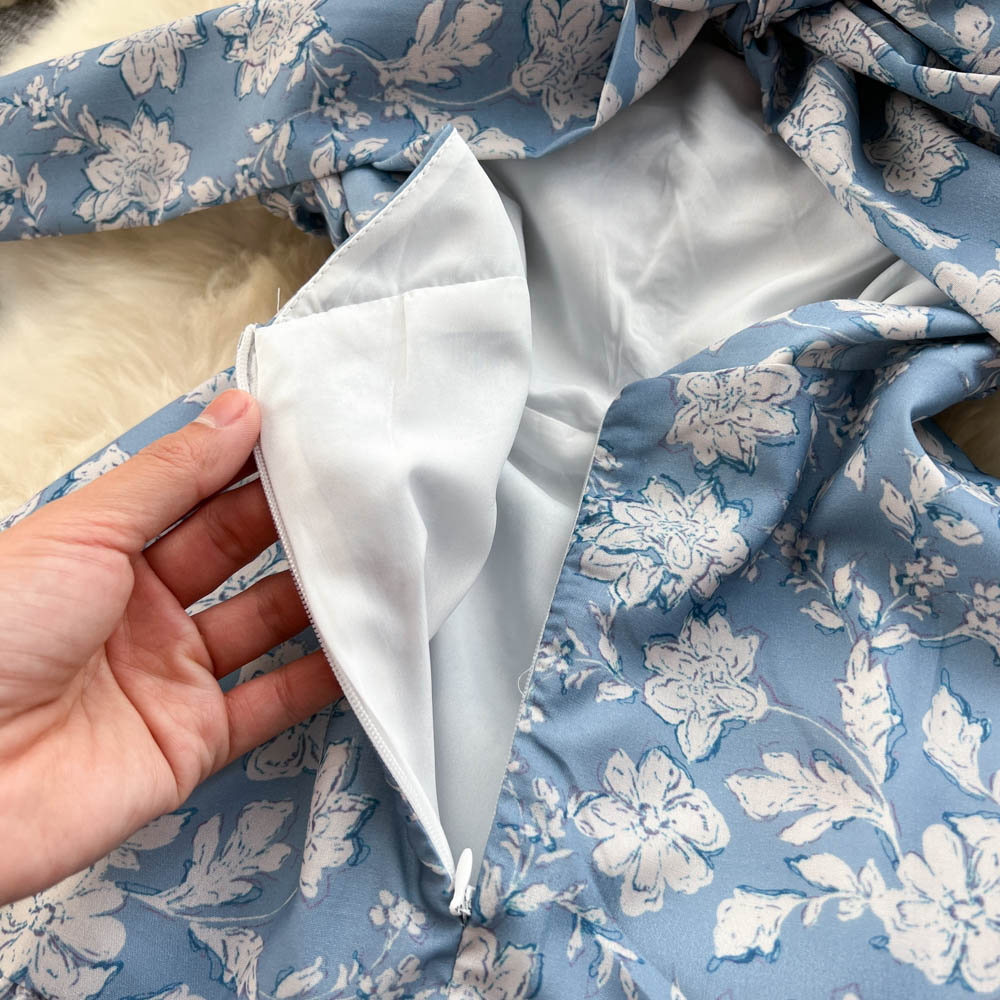 Elsie Tiered Open Back Dress