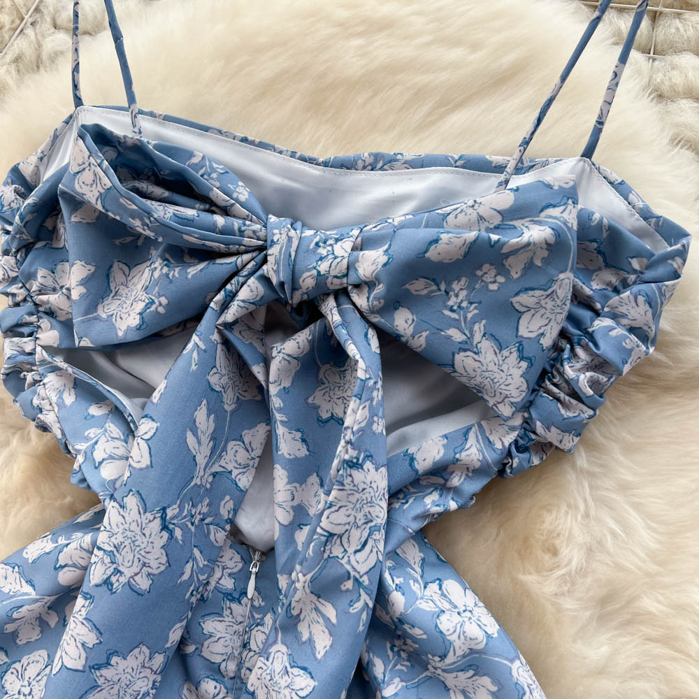 Elsie Tiered Open Back Dress