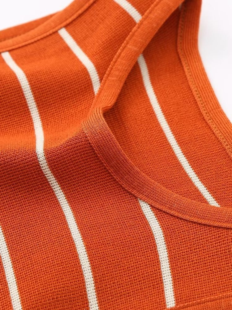 Rylee Striped Knit Top