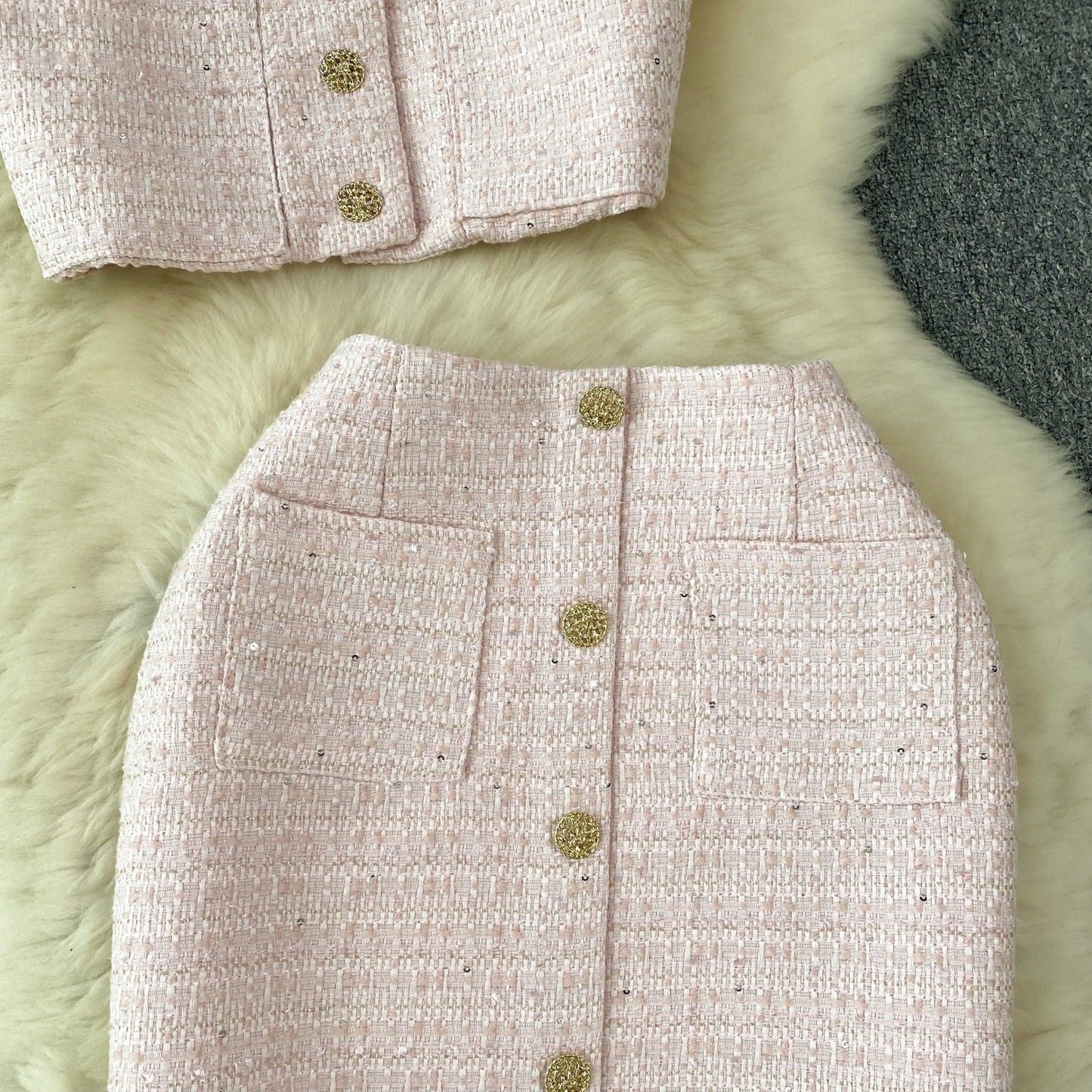 Margot Tweed Two Piece Set