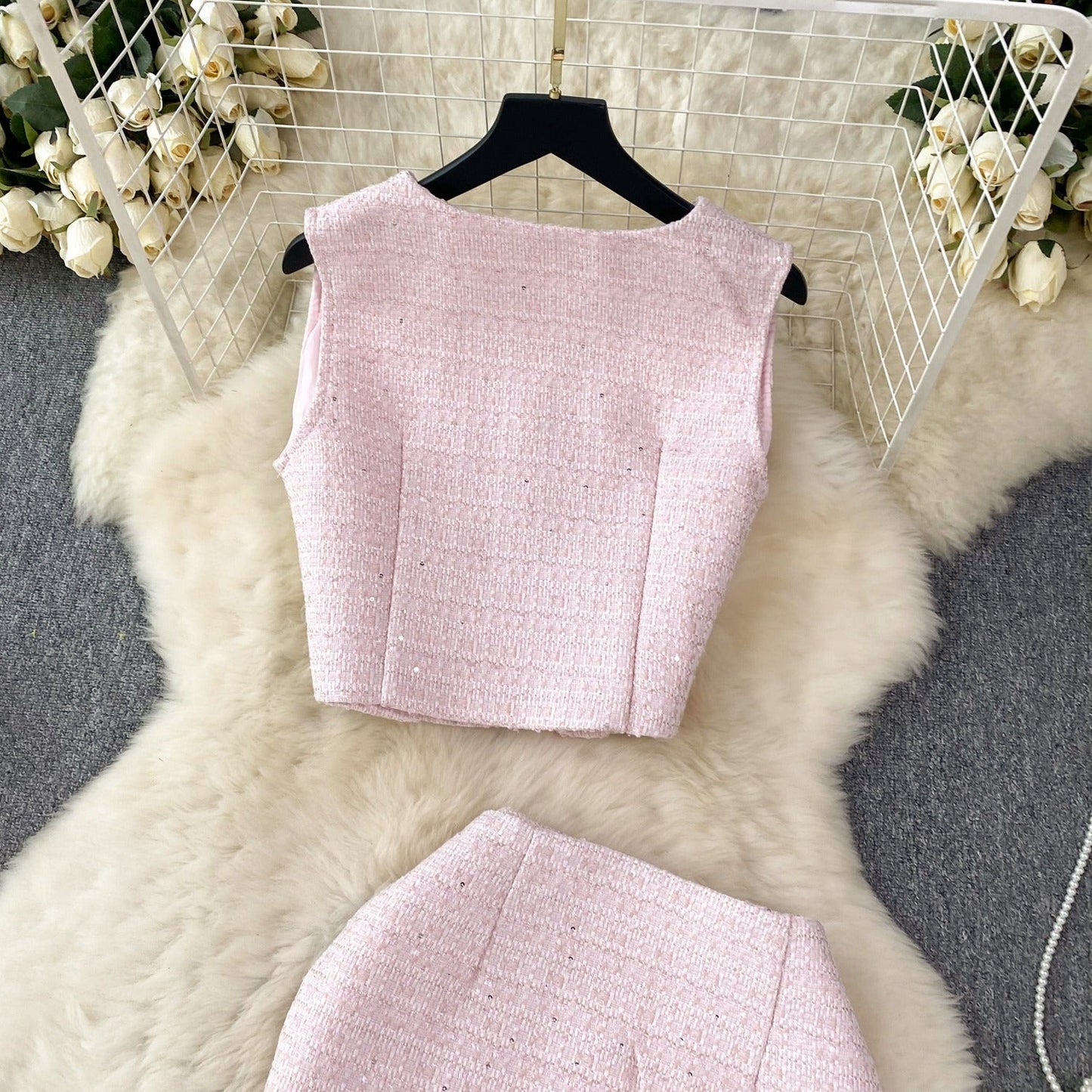 Margot Tweed Two Piece Set