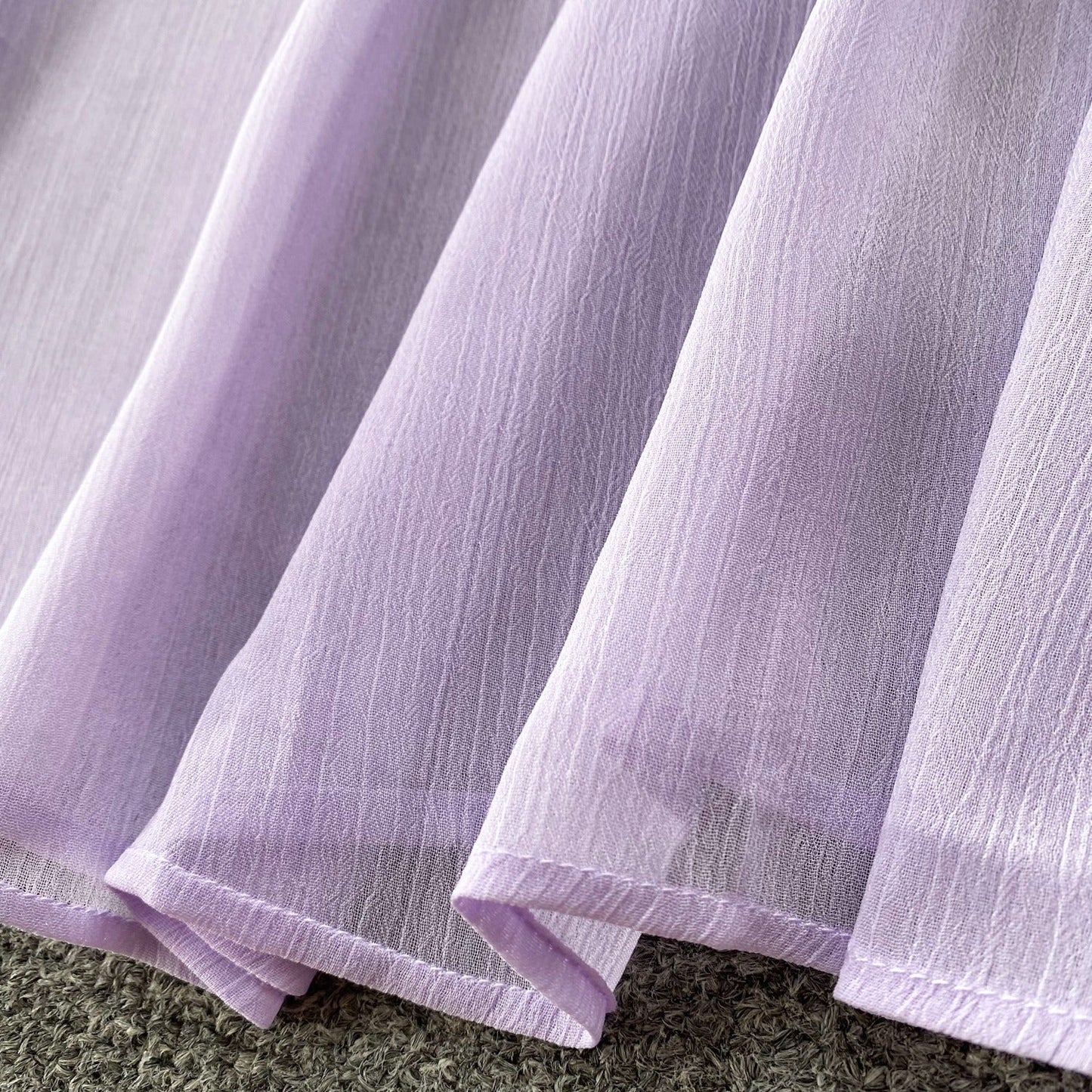Milana One Shoulder Chiffon Dress