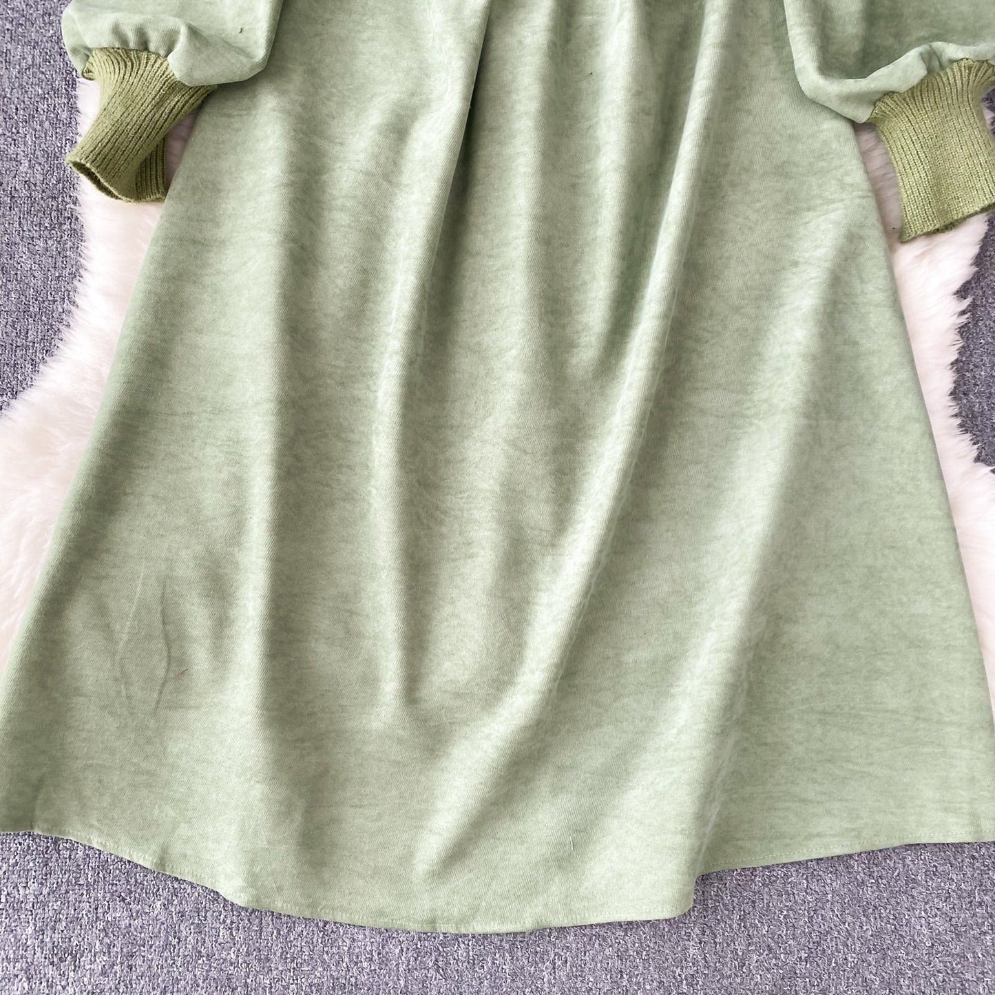 Marley Puff Sleeve Knit Dress