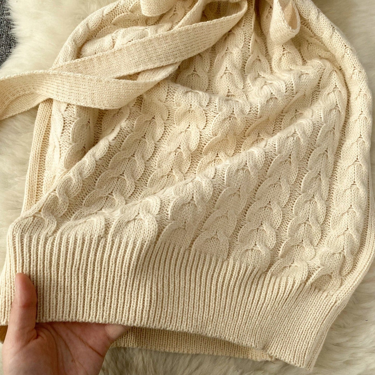 Barbara Turtleneck Knit Dress