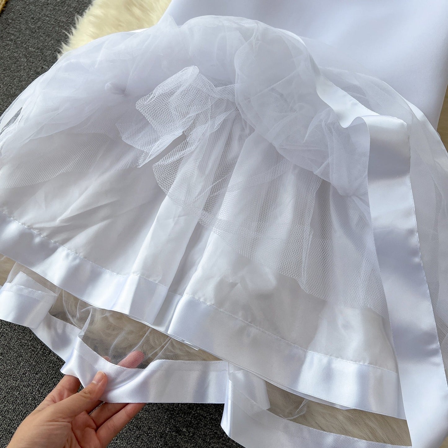 Johanna Strapless Tiered Dress