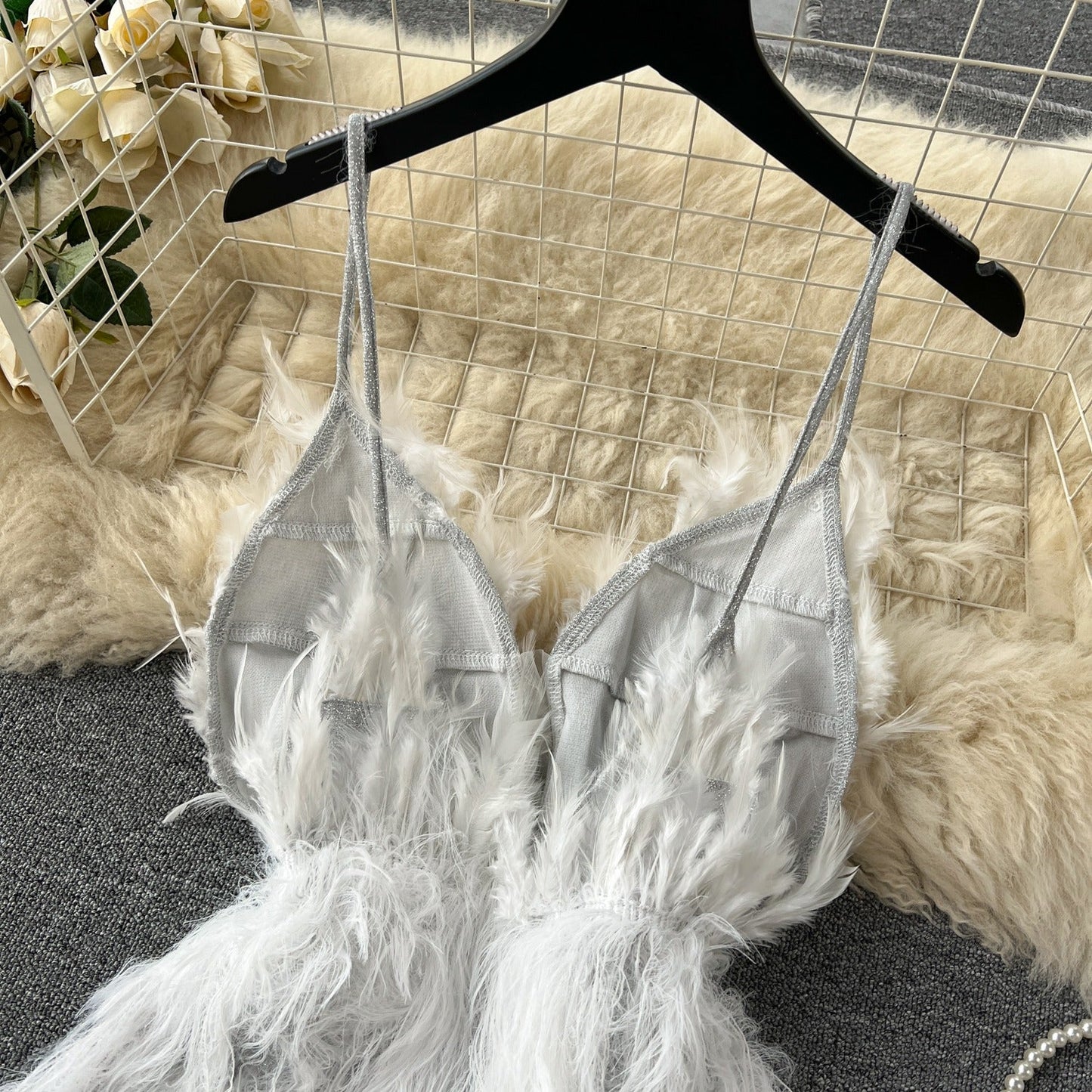 Amaris Open Back Mini Dress