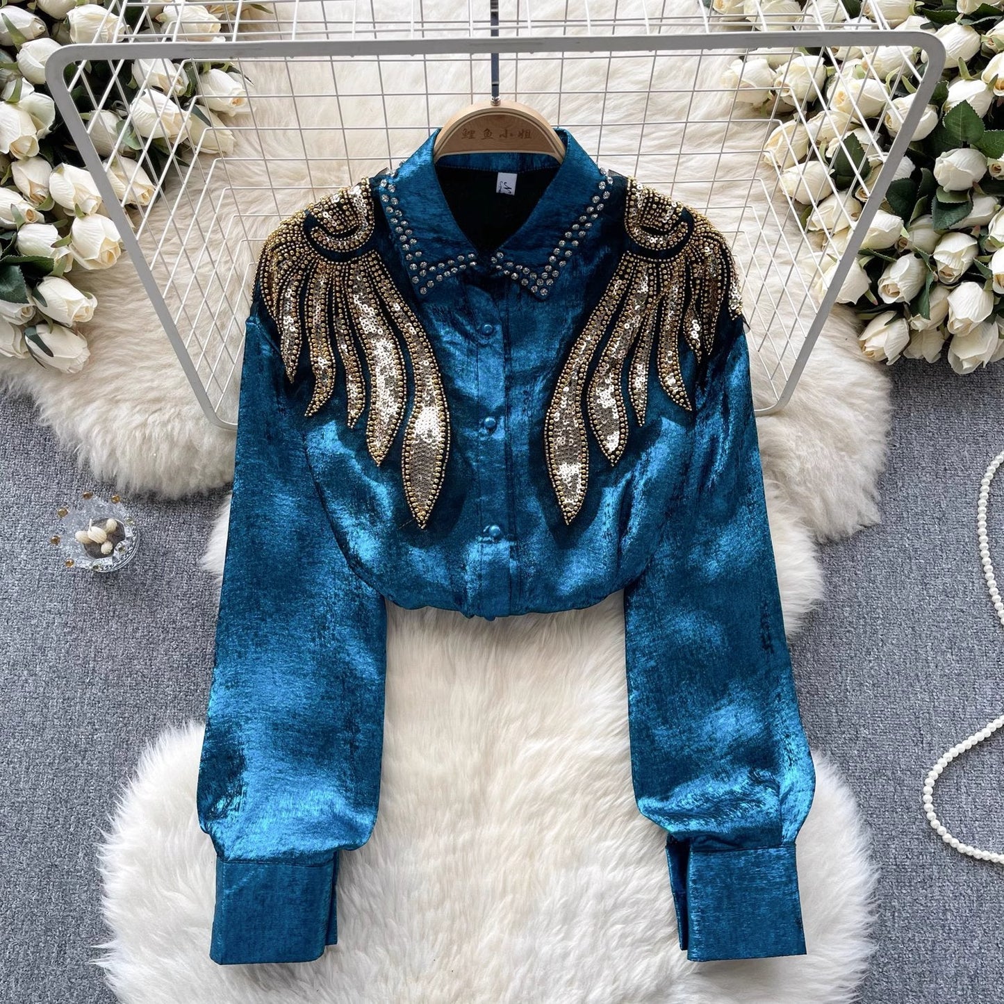 Emory Sequin Top