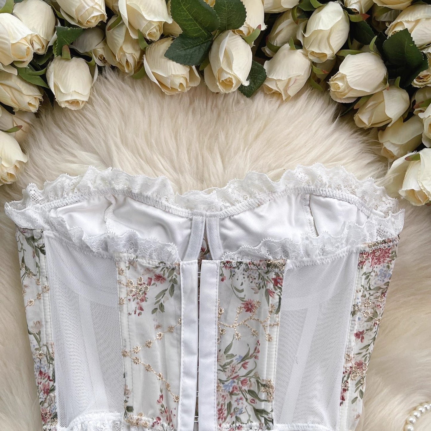 Vivienne Lace Corset Top