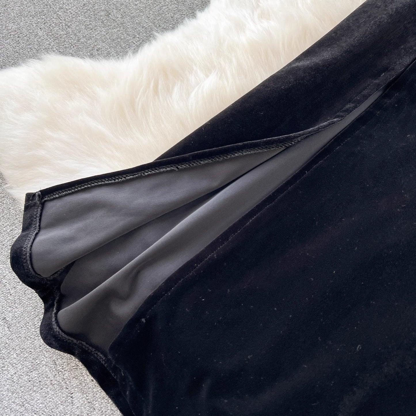Paris Velvet Dress