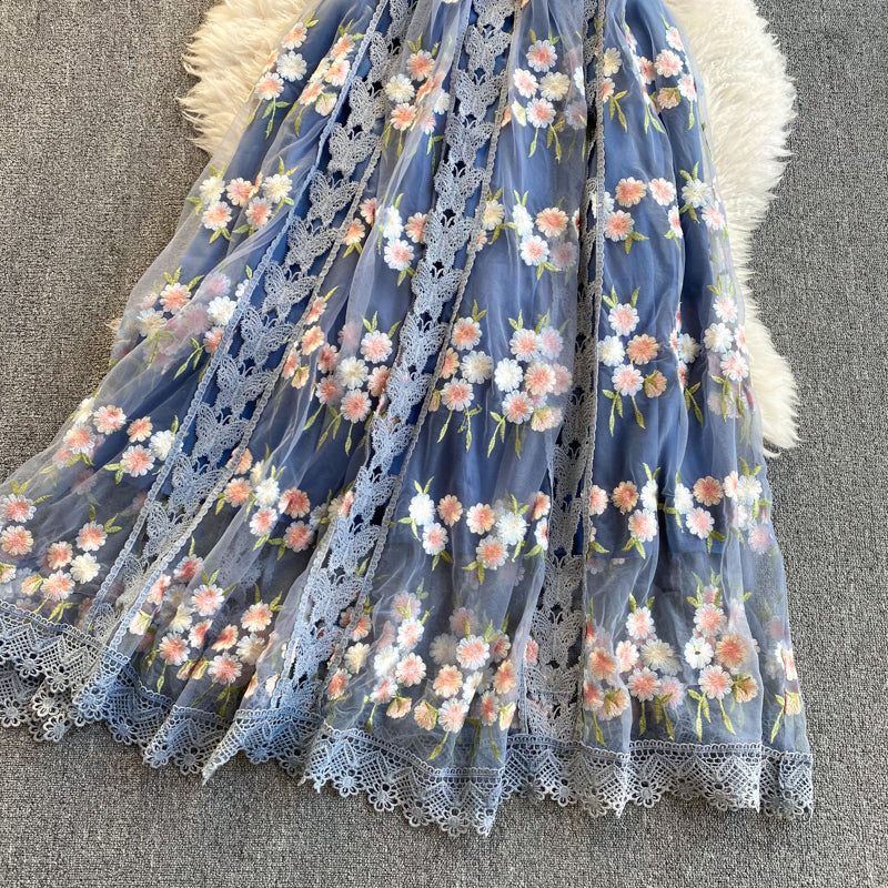 Aurora Embroidered Dress