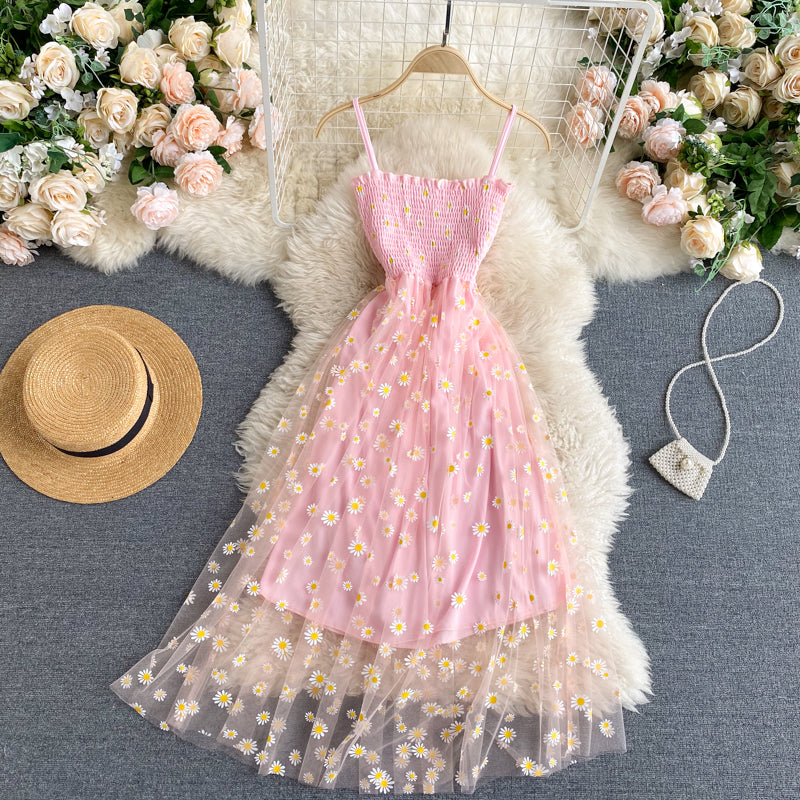 Freya Shirred Dress