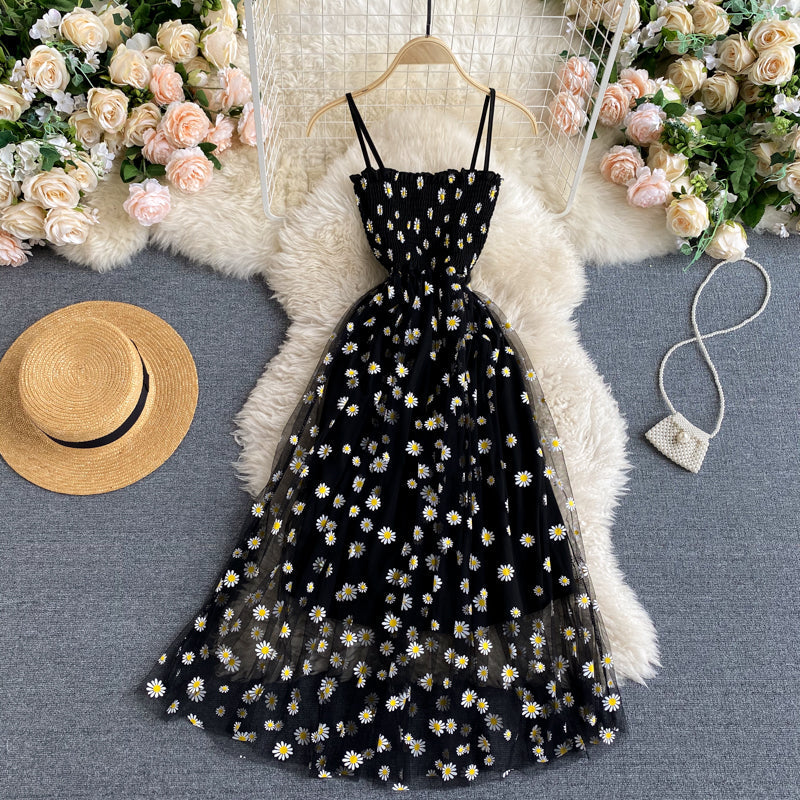 Freya Shirred Dress