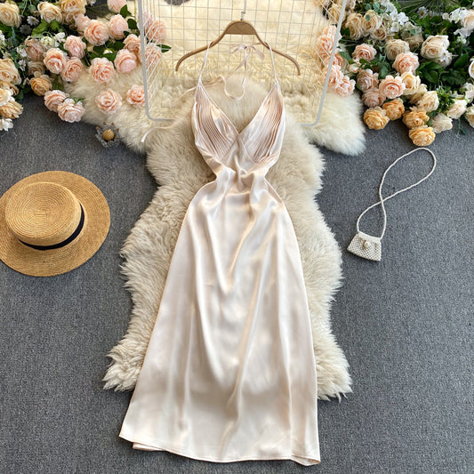 Angel Open Back Dress