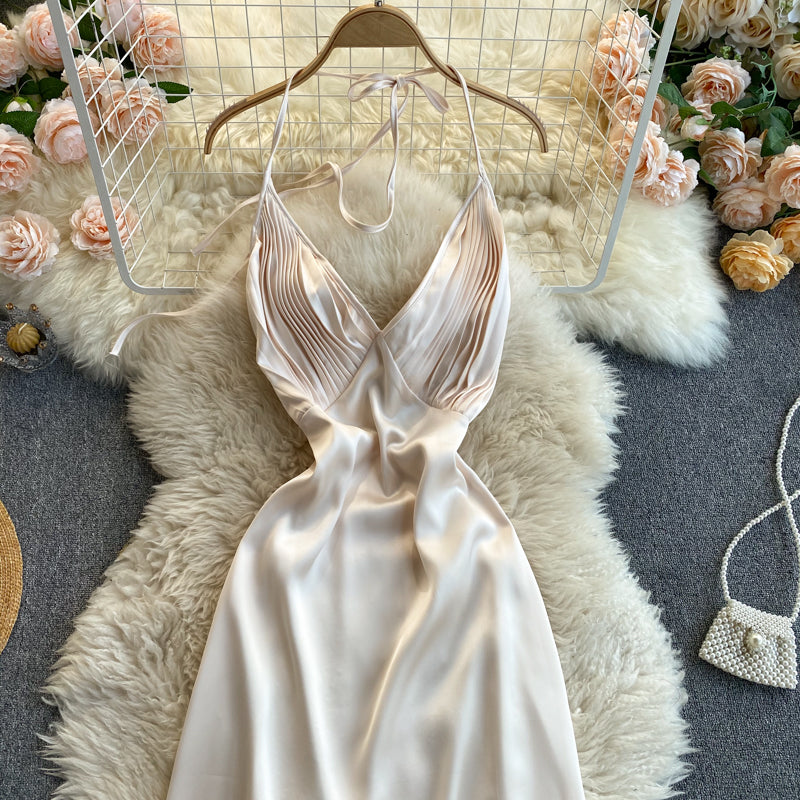 Angel Open Back Dress