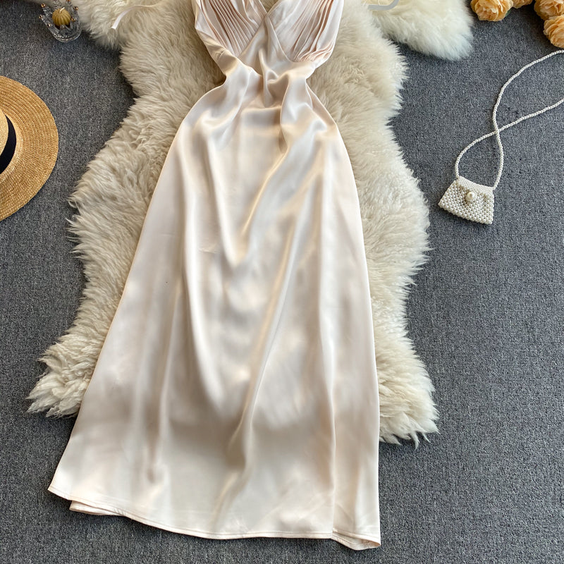 Angel Open Back Dress