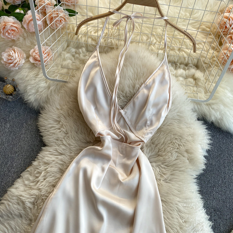 Angel Open Back Dress