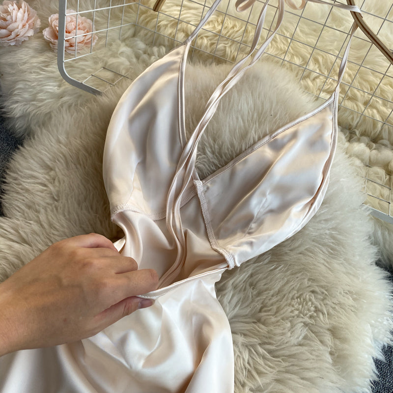 Angel Open Back Dress