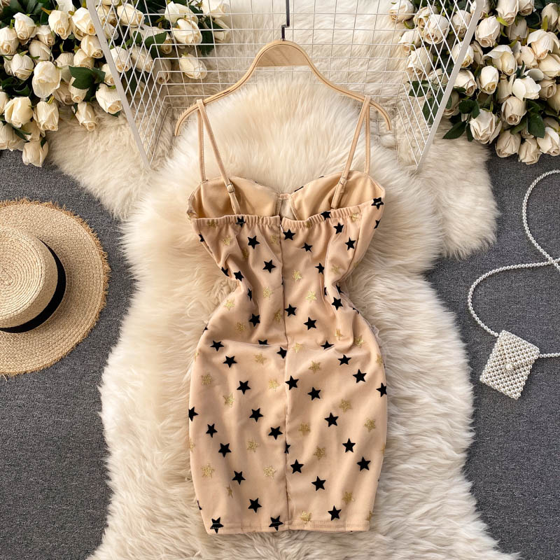 Elisa Ruched Mesh Dress