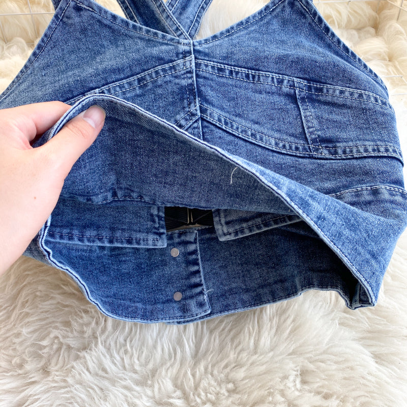 Angie Two Piece Denim Set