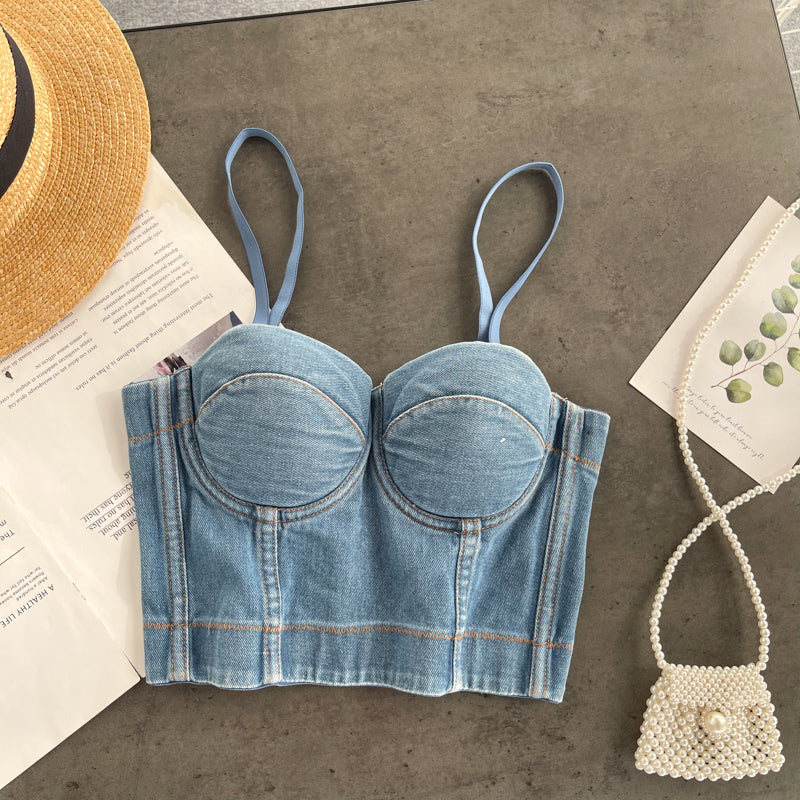 Baylee Denim Top