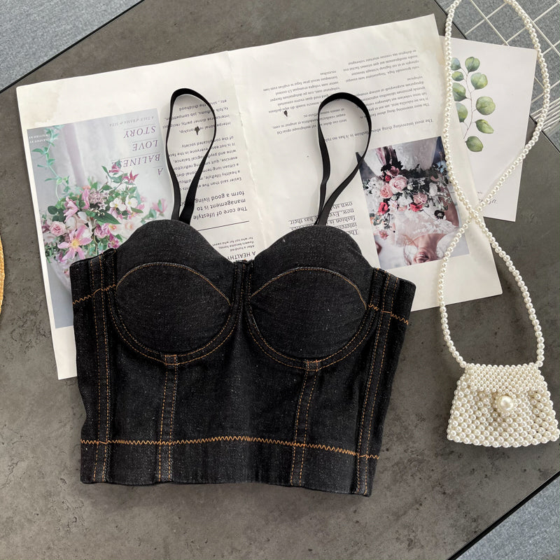 Baylee Denim Top