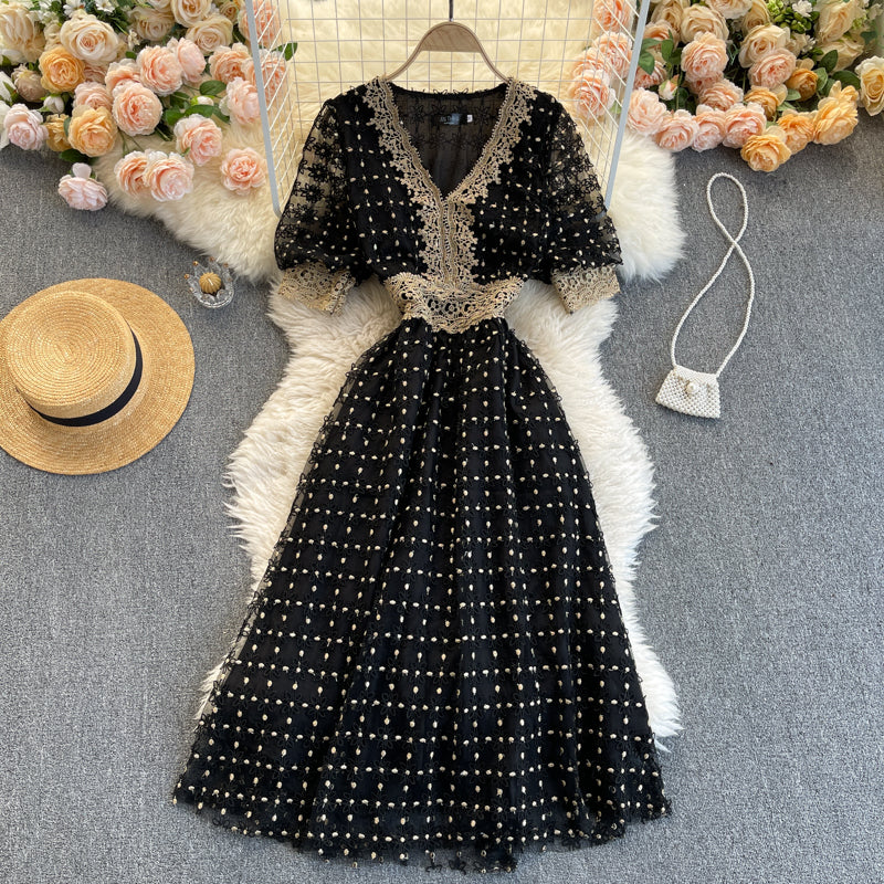 Catalina Embroidered Dress