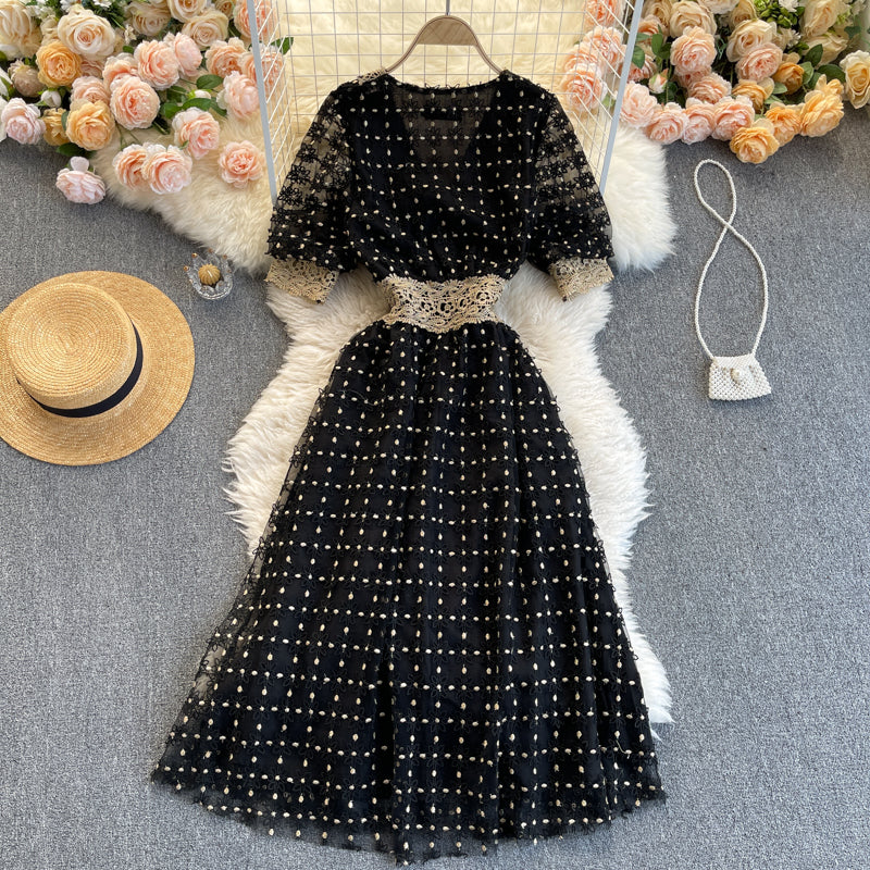 Catalina Embroidered Dress