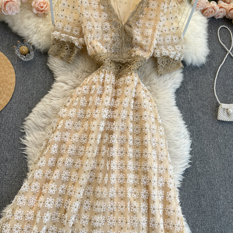 Catalina Embroidered Dress