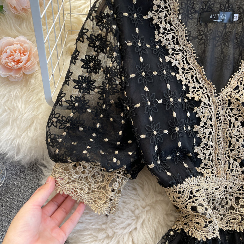 Catalina Embroidered Dress