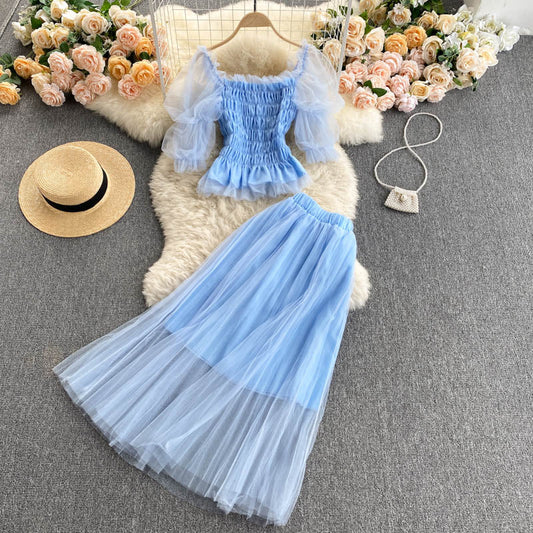 Leia Mesh Two Piece Set