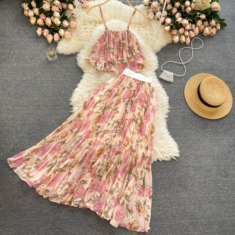 Madisyn Pleated Two Piece Set