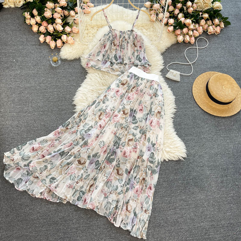 Madisyn Pleated Two Piece Set